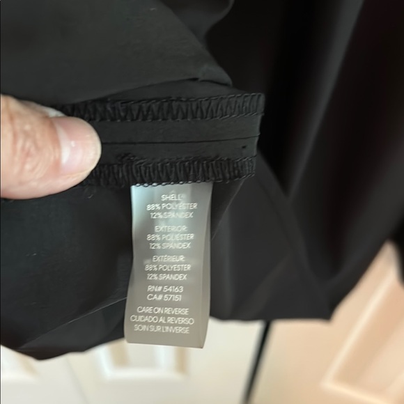 Calvin Klein Black Sleeveless V-Neck Midi Sundress - Picture 3 of 5